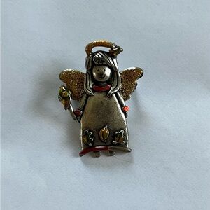 VTG AJMC Angel Brooch